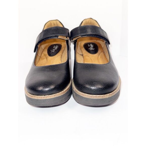 Sofft Euro Soft Womens Franlee Mary Jane Wedge Shoes Black Retro Y2K Comfort 9 - Picture 4 of 16